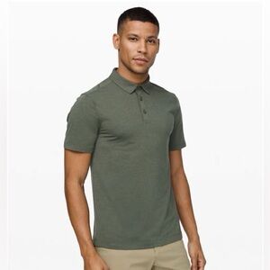 Men’s Green Lululemon ShowZero™ Slim-Fit Polo - S